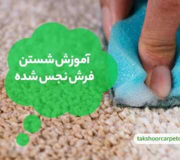 نحوه شستن فرش نجس شده