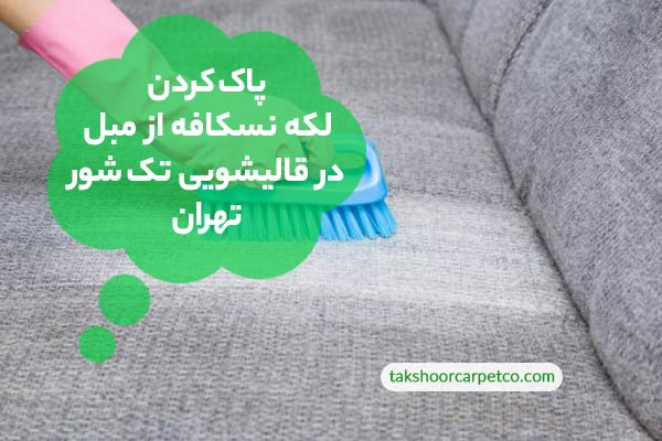 پاک کردن لکه نسکافه از مبل در قالیشویی تک شور تهران