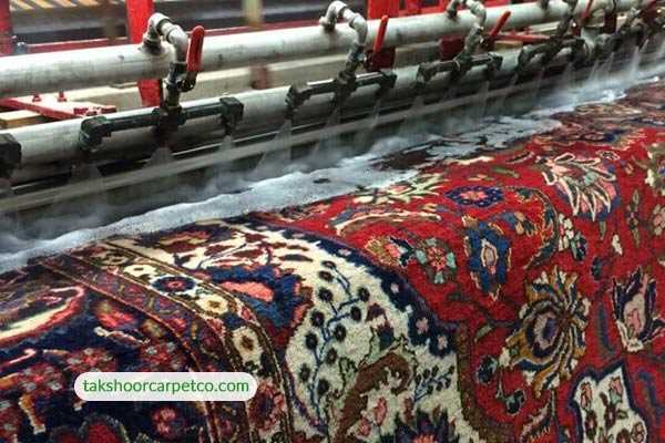 نحوه ی شستن فرش ماشینی در قالیشویی ارزان غرب تهران